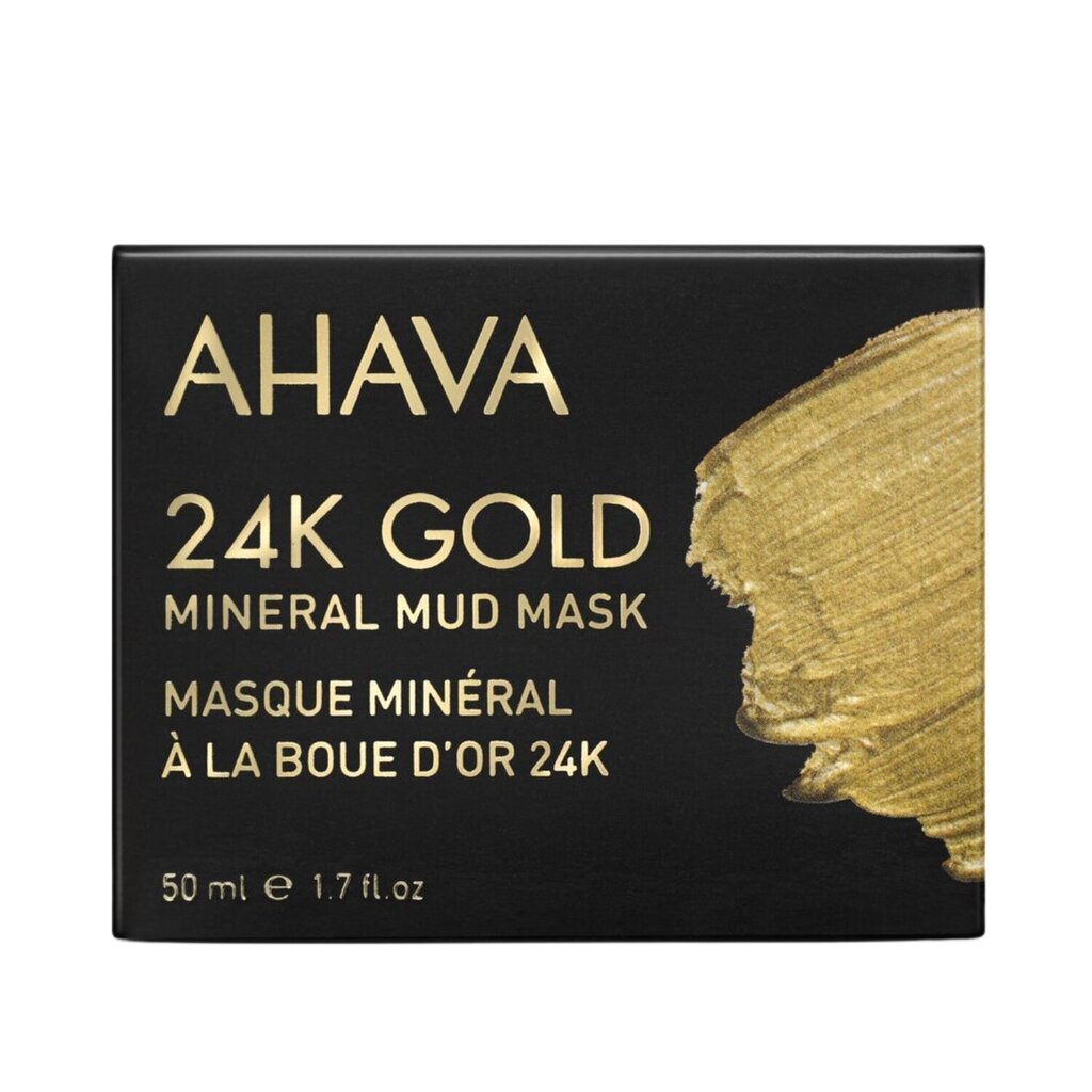 Näomaski mineraalidega ja kullaosakestega Ahava 24K Gold 50 ml hind ja info | Näomaskid, silmamaskid | kaup24.ee