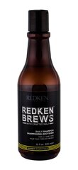 Šampoon meestele igapäevaseks kasutamiseks Redken Brews 300 ml цена и информация | Шампуни | kaup24.ee