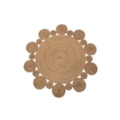 Ковер DKD Home Decor Натуральный Бежевый Boho (150 x 150 x 1 см) цена и информация | Ковры | kaup24.ee