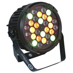 Light4me Black Par 30x3W RGBA-UV LED usaldusväärne lavaprožektor hind ja info | Peokaunistused | kaup24.ee