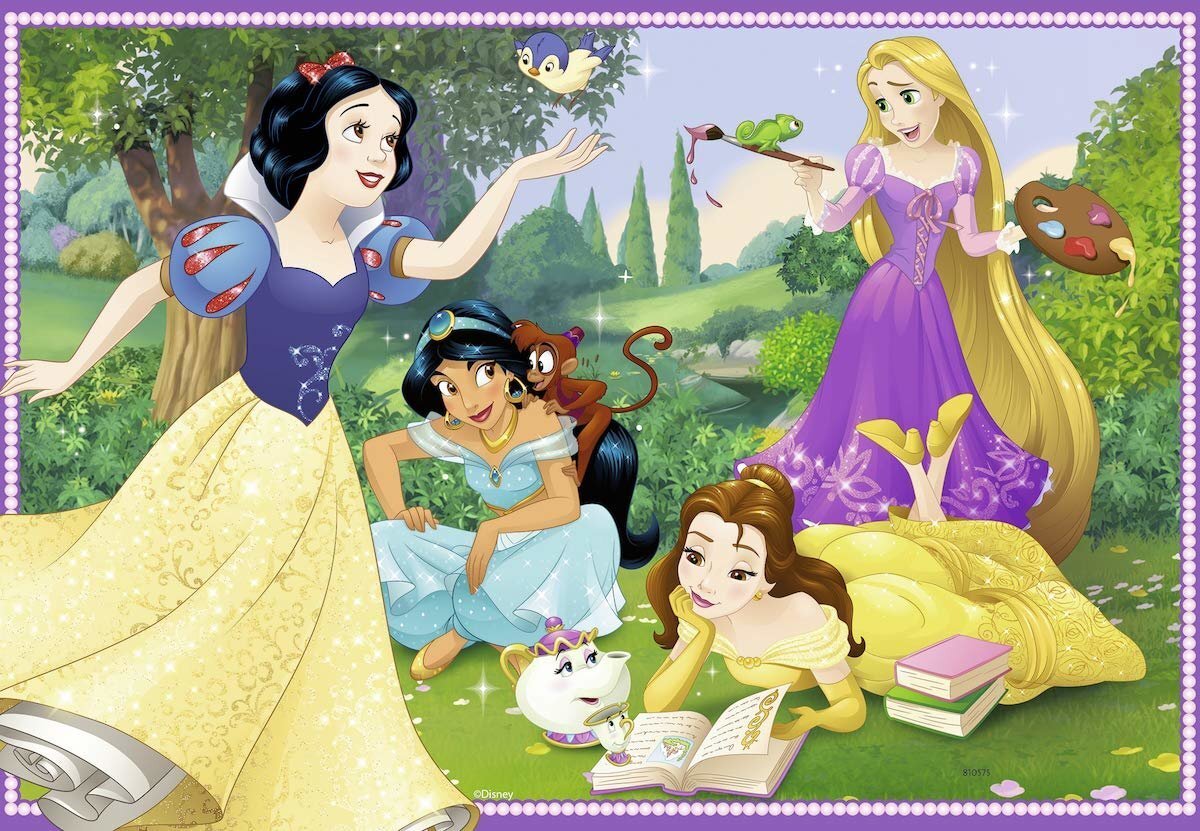 Pusle Ravensburger Disney Princess (Disney printsess), 7620, 2 x 12 osa цена и информация | Pusled | kaup24.ee