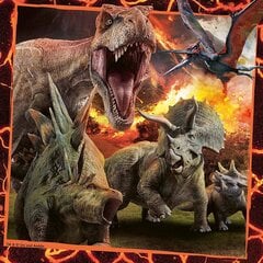 Pusle komplekt Ravensburger Fallen Kingdom, 08054, 3 x 49 osa hind ja info | Pusled | kaup24.ee