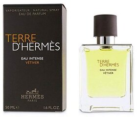Парфюмерная вода для мужчин Hermes Terre d'Hermes Intense Vetiver EDP 50 мл цена и информация | Мужские духи | kaup24.ee