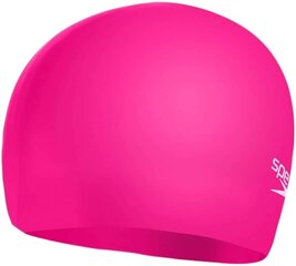 Speedo Kinder Plain Morted Silicone Junior Bath Cap, розовый, размер блока цена и информация | Шапочки для плавания | kaup24.ee