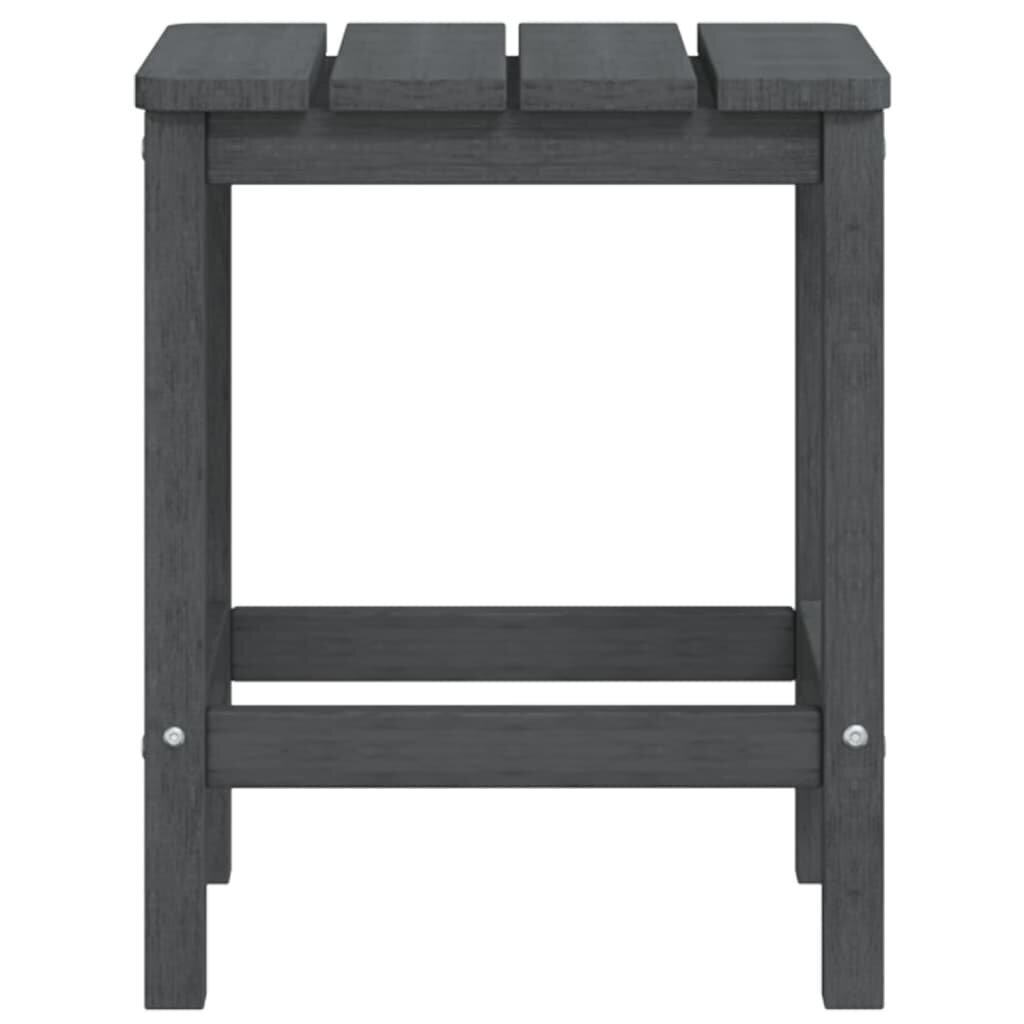 aialaud Adirondack, antratsiithall, 38 x 38 x 46 cm, HDPE цена и информация | Aialauad | kaup24.ee