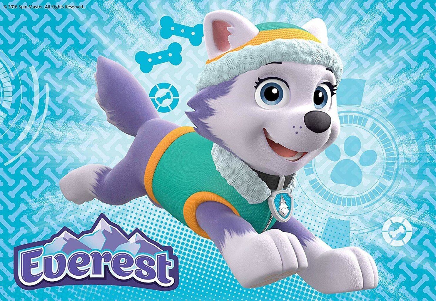 Pusle Paw Patrol (Käpapatrull) Skye & Everest, 9152, 2 x 24 osa hind ja info | Pusled | kaup24.ee