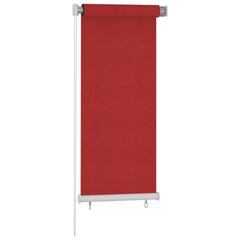 väliruloo, 60 x 140 cm, punane, HDPE hind ja info | Voldikkardinad | kaup24.ee