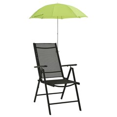 aiatooli päikesevarjud 2 tk, roheline, 105 cm hind ja info | Päikesevarjud, markiisid ja alused | kaup24.ee