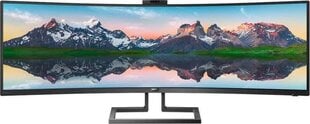 49" UltraWide Dual QHD LED monitor Philips P Line 499P9H/00 цена и информация | Мониторы | kaup24.ee