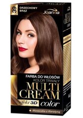 Juuksevärv Joanna Multi Cream Color 100 ml, 39 Nut Brown hind ja info | Juuksevärvid | kaup24.ee