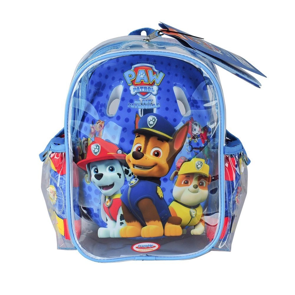 Laste kaitsmete ja kiivri komplekt Paw Patrol цена и информация | Rulluisukaitsmed | kaup24.ee