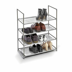 Тумба для обуви Domopak Living, серая (58,5 x 28,5 x 70 cм) цена и информация | Полки для обуви, банкетки | kaup24.ee