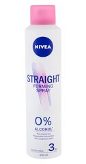 Sirgendav juukselakk Nivea Straight Forming 250 ml цена и информация | Средства для укладки волос | kaup24.ee