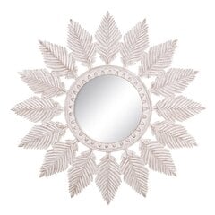 Настенное зеркало 90 x 1,75 x 90 cm Белый DMF цена и информация | Зеркала | kaup24.ee