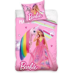 Laste voodipesukomplekt Barbie 140x200, 2 osa hind ja info | Beebide ja laste voodipesu | kaup24.ee