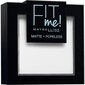 Kompaktpuuder Maybelline New York Fit Me Matte&amp;Poreless, 090 Transparent, 9 g цена и информация | Jumestuskreemid, puudrid | kaup24.ee