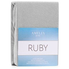 AmeliaHome махровая простыня с резинкой Ruby, 180x200 см цена и информация | Простыни | kaup24.ee