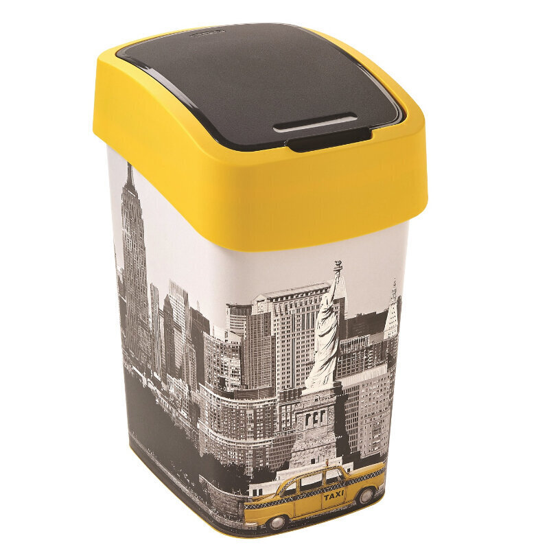 Prügikast Curver Flip Bin 25l, New York hind ja info | Prügikastid | kaup24.ee