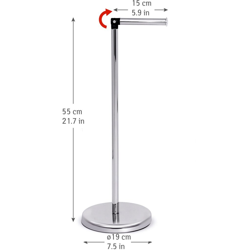 Tualettpaberi hoidja Tatkraft Ingrid цена и информация | Vannitoa sisustuselemendid ja aksessuaarid | kaup24.ee