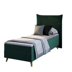 Кровать Satli, 90x200 см, зелёная цена и информация | Кровати | kaup24.ee