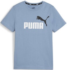 Puma T-särgid Teismelistele Ess+ 2 Col Logo Tee Blue 586985 20 586985 20/164 hind ja info | Meeste pusad | kaup24.ee