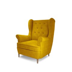 Кресло Aros, желтый цена и информация | Кресла в гостиную | kaup24.ee