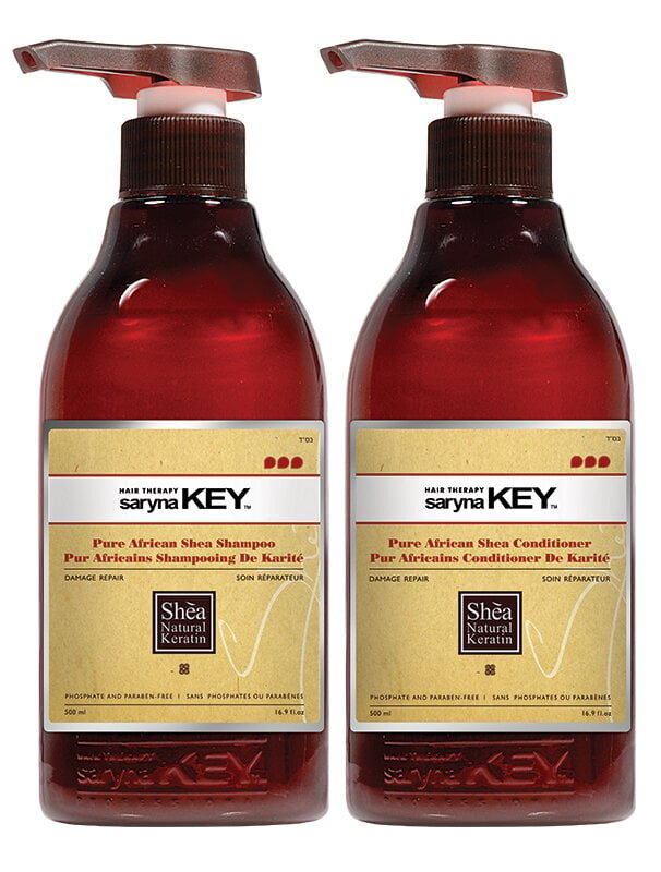 Taastav Juuksehoolduskomplekt Saryna KEY Pure African Shea šampoon 500 ml + palsam 500 ml hind ja info | Šampoonid | kaup24.ee