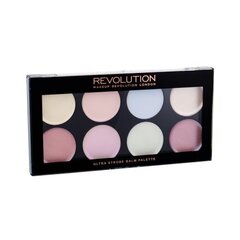 Näo modelleerimise palett Makeup Revolution Ultra Strobe Balm 12 g цена и информация | Пудры, базы под макияж | kaup24.ee