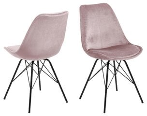 2 tooli komplekt Eris, roosa hind ja info | Söögitoolid, baaritoolid | kaup24.ee