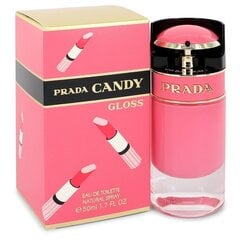 Туалетная вода для женщин Prada Candy Gloss EDT 50 мл цена и информация | Prada Духи, косметика | kaup24.ee