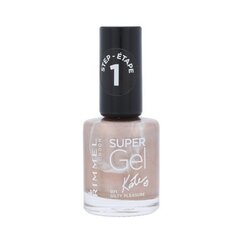 Rimmel London Super Gel By Kate STEP1 лак для ногтей 12 мл, 071 Guilty Pleasure цена и информация | Лаки для ногтей, укрепители для ногтей | kaup24.ee