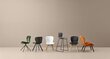 2-tooli komplekt Batilda A1, must hind ja info | Söögilaua toolid, köögitoolid | kaup24.ee