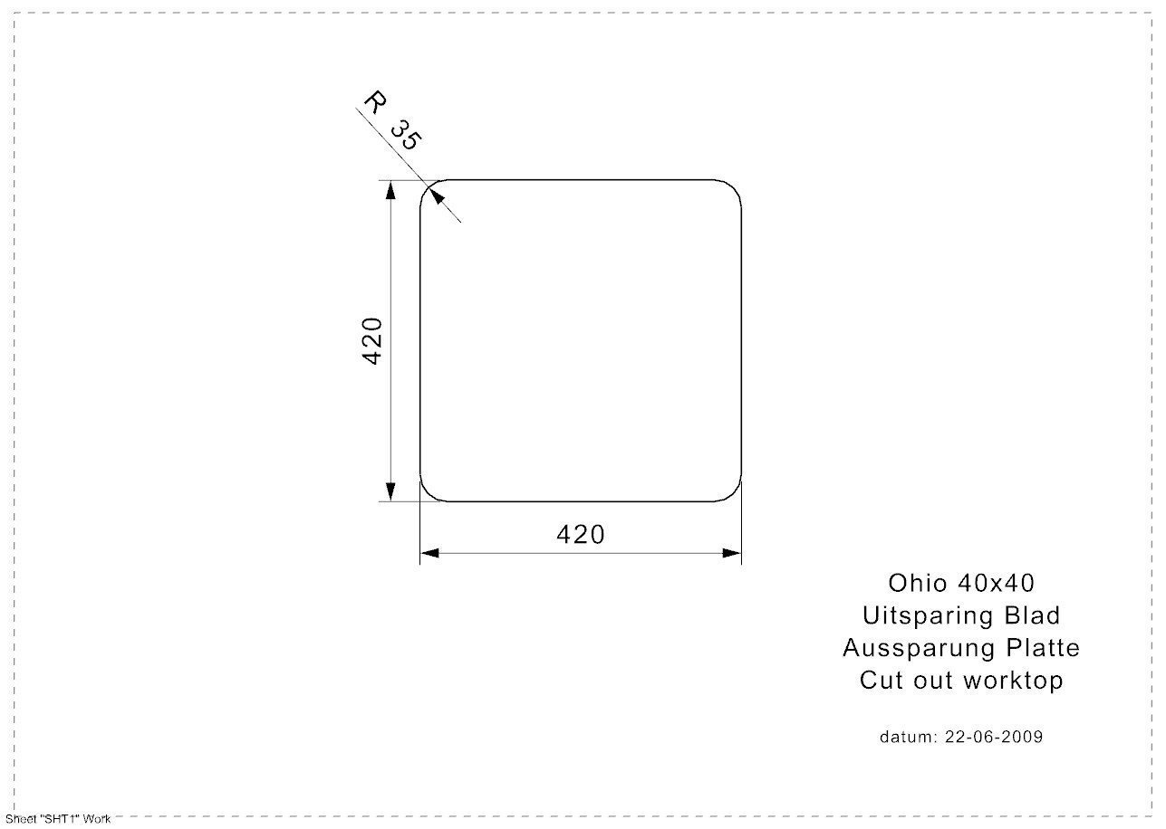 Unikaalse värviga valamu koos luksuslikust metallist ja pärlkattega Reginox Ohio 40X40 Arctic White (L) цена и информация | Köögivalamud | kaup24.ee