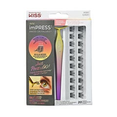 KISS Накладные ресницы imPRESS Press on Falsies Kit 02 цена и информация | Накладные ресницы, керлеры | kaup24.ee
