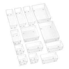 Organisaator Confortime, 25 x 8,2 x 5,6 cm hind ja info | Hoiukastid ja -korvid | kaup24.ee