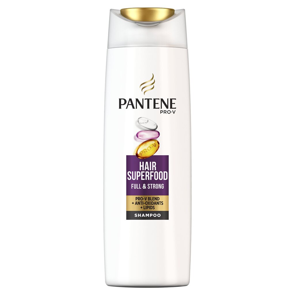 Šampoon PANTENE SUPERFOOD, 400 ml цена и информация | Šampoonid | kaup24.ee