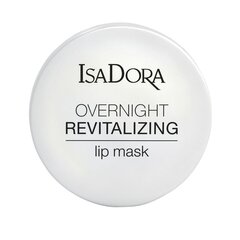 Ночная маска для губ IsaDora Overnight Revitalizing, 5 г цена и информация | Помады, бальзамы, блеск для губ | kaup24.ee
