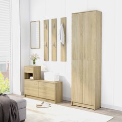 esikumööbel Sonoma tamm 100 x 25 x 76,5 cm, puitlaastplaat цена и информация | Секции | kaup24.ee