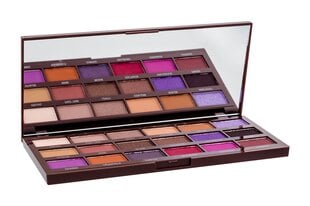 Lauvärvipalett Makeup Revolution London I Heart Revolution Violet Chocolate 20,2 g hind ja info | Ripsmetušid, lauvärvid, silmapliiatsid, seerumid | kaup24.ee