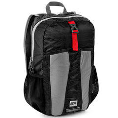 Складной рюкзак Spokey HIDDEN PEAK, 21 л, серый/черный цена и информация | Рюкзаки и сумки | kaup24.ee