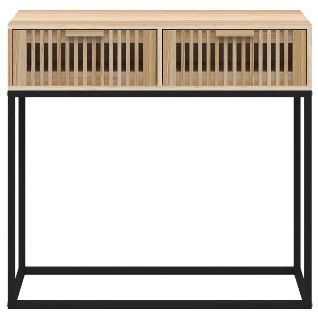 Konsoollaud , 80 x 30 x 75 cm, pruun hind ja info | Konsoollauad | kaup24.ee