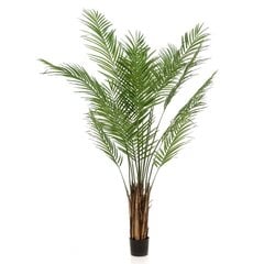 Emerald kunst palmipuu Areca, 180 cm, roheline цена и информация | Искусственные цветы | kaup24.ee