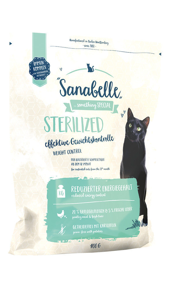 Sanabelle steriliseeritud kassidele Sterilized, 0,4 kg цена и информация | Kuivtoit kassidele | kaup24.ee