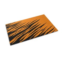 Uksematt Tiigri Triibud, 90x60 cm цена и информация | Придверные коврики | kaup24.ee