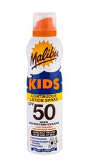 Pihustatav päikesekaitselosjoon lasatele Malibu SPF 50 175 ml hind ja info | Päikesekreemid | kaup24.ee