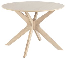 Обеденный стол Duncan, цвета дуба цена и информация | Кухонные и обеденные столы | kaup24.ee