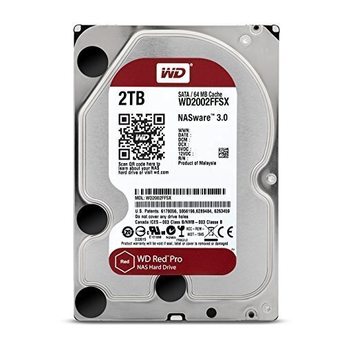 HDD SATA 2TB 6GB/S 64MB/RED PRO WD2002FFSX WDC hind ja info | Sisemised kõvakettad (HDD, SSD, Hybrid) | kaup24.ee