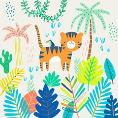 Cool Kids Jungle 105/110  (180 x 220 cm) цена и информация | Постельное белье | kaup24.ee