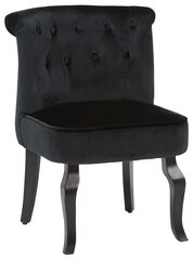 Кресло Brittany Velvet, черное цена и информация | Кресла в гостиную | kaup24.ee