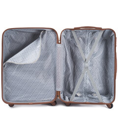 Комплект чемоданов Wings 402-5, 5 шт., белый цена и информация | Чемоданы, дорожные сумки | kaup24.ee